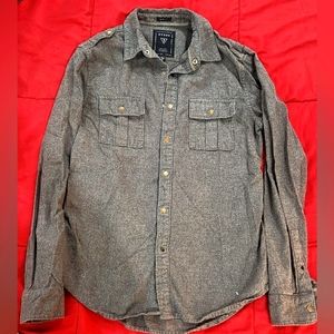 Guess long-sleeved wool blend Xs shirt